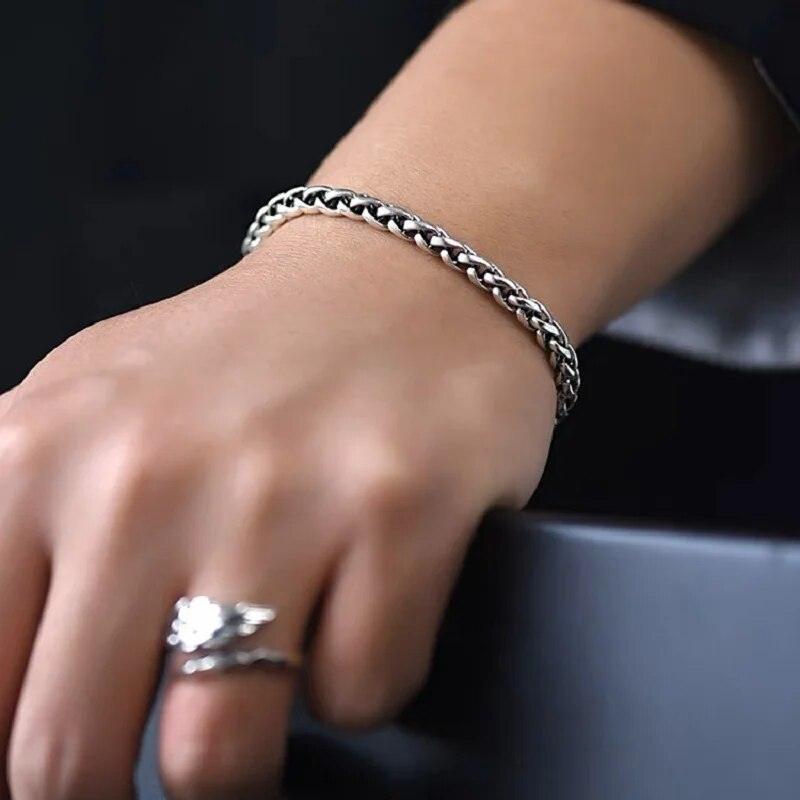 Classic Retro Silver Bracelet