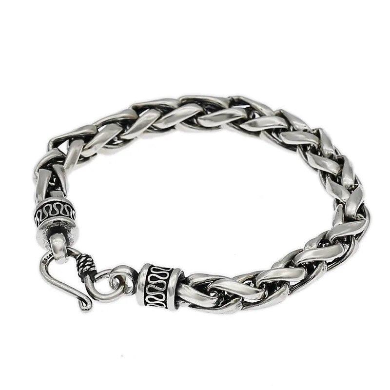 Braided Silver Bracelet s925