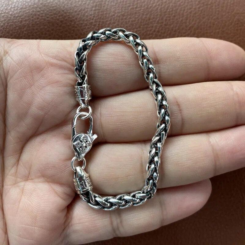 Classic Retro Silver Bracelet