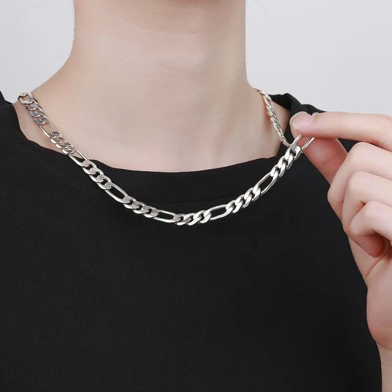 Corrente de Prata Maori Tradicional