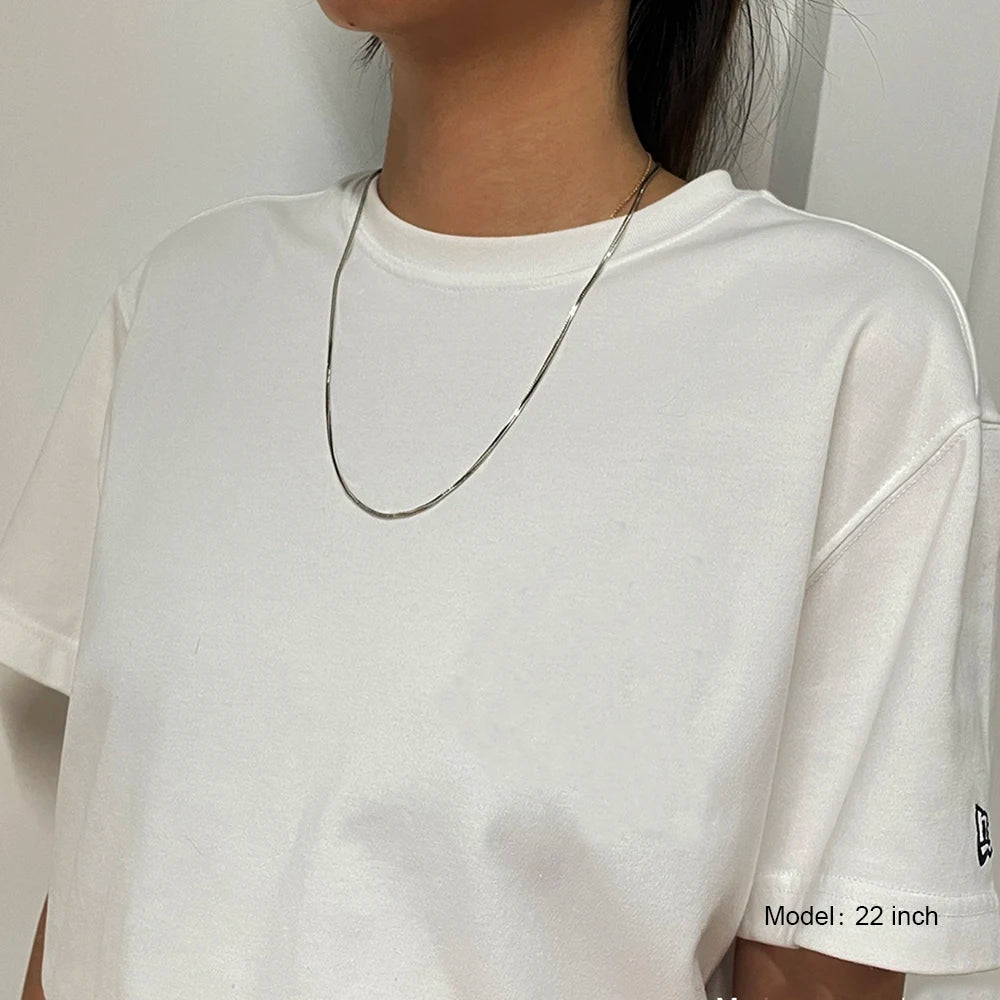 Corrente de Prata Esterlina 925 Real 1,2mm – Corrente Vintage Rabo de Raposa