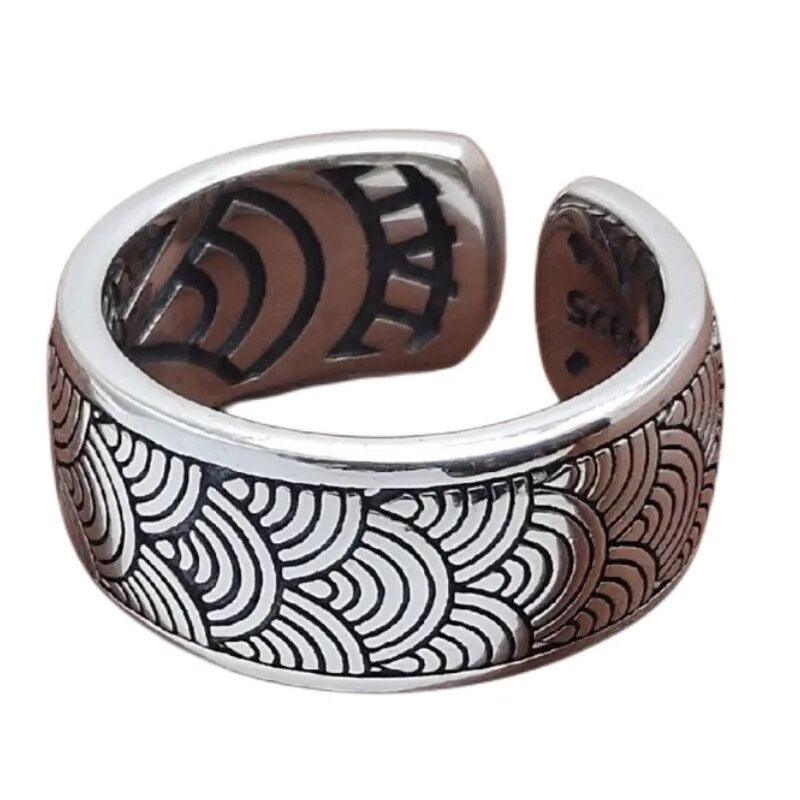 Argentum punk silver ring