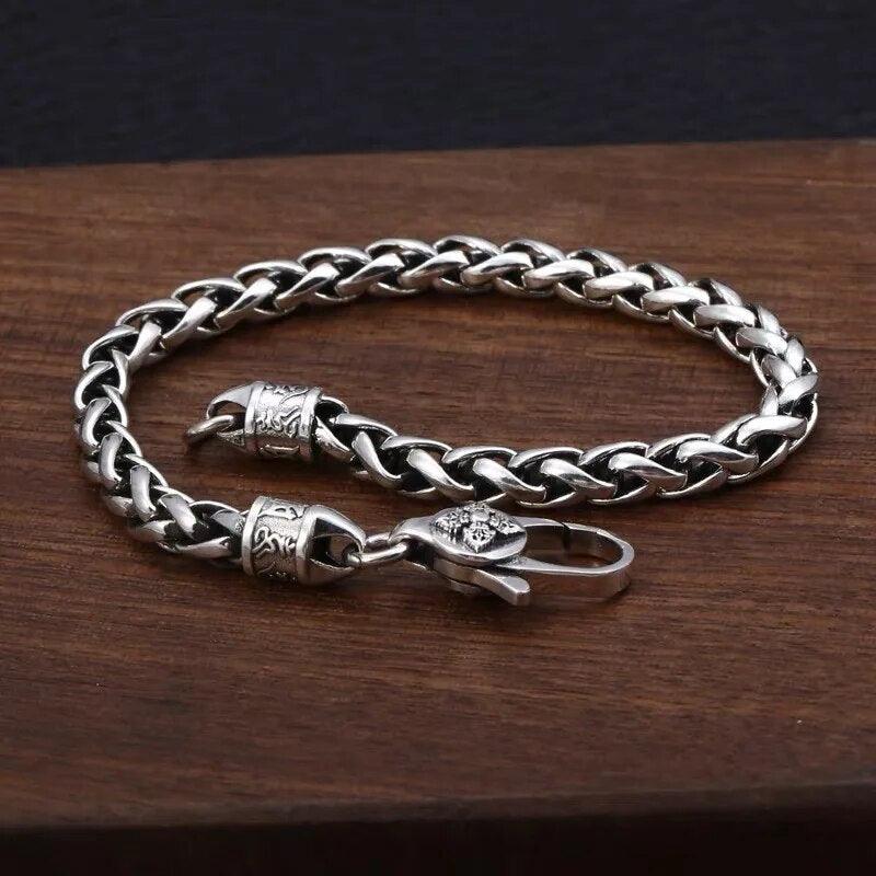 Classic Retro Silver Bracelet