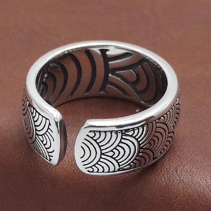 Argentum punk silver ring