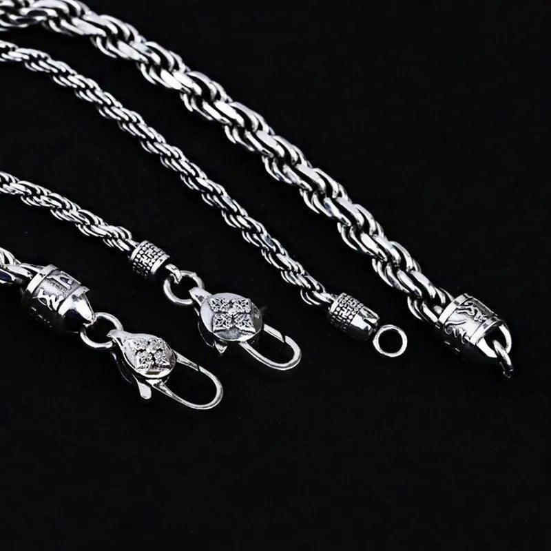 Weave Six Silver Bracelets 