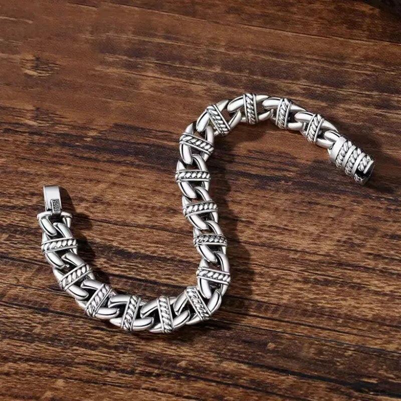 Punk Silver Bracelet